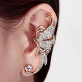 Diamond Butterfly Earrings - WOMONA.COM