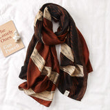 Holiday shawl sunscreen silk scarf - WOMONA.COM