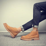 Men Oxford Business Formal Dress Leather Shoes Mers - WOMONA.COM