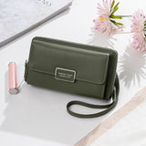 Large capacity stylish long wallet - WOMONA.COM