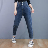 High Waist Jeans Radish Pants Women - WOMONA.COM