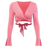 Slim Long Sleeve Women's T-Shirt - WOMONA.COM