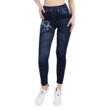 Denim Leggings - WOMONA.COM