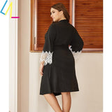 Plus Size Pajamas Women Sleepwear Nightwear Tops - WOMONA.COM