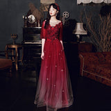 Black Annual French Dinner Dresses - WOMONA.COM