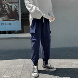Men's Workwear Multi-Pocket Sweatpants - WOMONA.COM