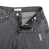 Straight-leg Mid-rise Jeans - WOMONA.COM