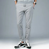 Stretch Waist Casual Sweatpants - WOMONA.COM