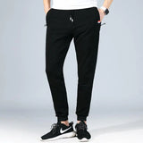 Stretch Waist Casual Sweatpants - WOMONA.COM