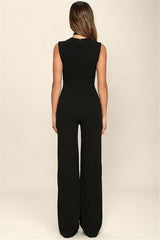 Jumpsuit Flared Trousers - WOMONA.COM