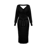Winter Knitted Dress - WOMONA.COM