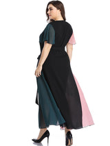 Plus Size Long Dress Women Maxi Gown Summer - WOMONA.COM