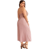 .Plus Size Jumpsuit Women Summer - WOMONA.COM