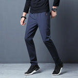 Men's Thin Stretch Casual Pants - WOMONA.COM