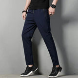 Men's Thin Stretch Casual Pants - WOMONA.COM