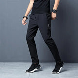 Men's Thin Stretch Casual Pants - WOMONA.COM