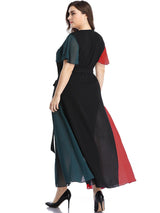 Plus Size Long Dress Women Maxi Gown Summer - WOMONA.COM