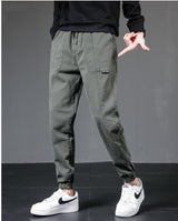 Casual Pants Men's Harem Loose Cargo Trousers - WOMONA.COM