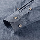 Casual Long-sleeved Shirt Men - WOMONA.COM