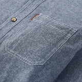 Casual Long-sleeved Shirt Men - WOMONA.COM