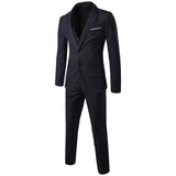 Three-piece Business Casual Suit Men - WOMONA.COM