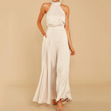 Off-shoulder Jumpsuit - WOMONA.COM
