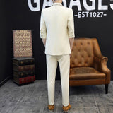 Casual Three-quarter Sleeve Small Suit Men's - WOMONA.COM