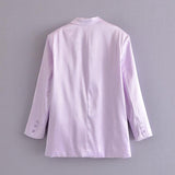 Single-breasted Casual top - WOMONA.COM