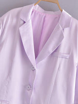 Single-breasted Casual top - WOMONA.COM