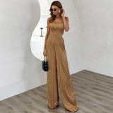 Suspenders Jumpsuit - WOMONA.COM