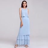 Chiffon Bridesmaid Dress - WOMONA.COM