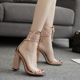 Women Rome Heeled Sandals - WOMONA.COM
