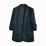 Casual Suit Jacket - WOMONA.COM