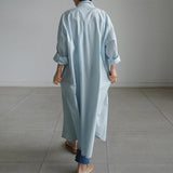 Long-sleeved Shirt Top - WOMONA.COM