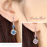 Four-leaf clover ear hook - WOMONA.COM