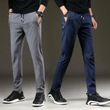 Ice silk men's casual pants - WOMONA.COM