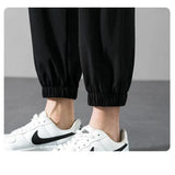 Men's ice silk sweatpants - WOMONA.COM