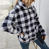 leather bracelet lapel sweater - WOMONA.COM