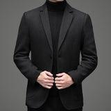 Young And Middle-aged Casual Woolen Coat Men - WOMONA.COM