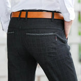 Men's cotton and linen pants - WOMONA.COM