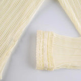 Chiffon Lace Stitching Lapel Shirt - WOMONA.COM