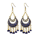 alloy crystal earrings women - WOMONA.COM