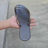 Flat toe flat sandals - WOMONA.COM