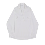 Men Long Sleeve Casual White Shirts - WOMONA.COM