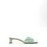 Woven high heel sandals - WOMONA.COM