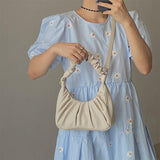 Cloud fold shoulder bag - WOMONA.COM