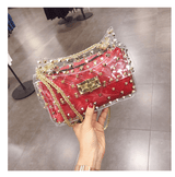 Rivet chain bag - WOMONA.COM