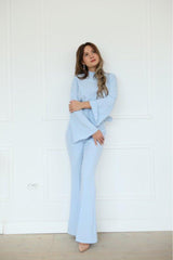 Women's solid color jumpsuit - WOMONA.COM