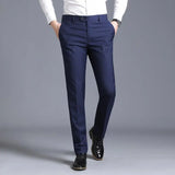 Casual straight suit pants - WOMONA.COM