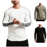 Long-sleeved T-shirt for men - WOMONA.COM